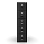 Staples Heavy Duty 5 Drawer Vertical File Cabinet, Letter Size, 63.98"H x 14.9"W x 26.5"D, Black (59589/25432)~#|#~BA9E4F5A-3EA7-4329-B84CED85C8DE4C15_sc7