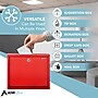 AdirOffice Steel Multipurpose Interoffice Mailbox Drop Box, Large, Red (631-03-RED-PKG)~#|#~BAA18D6D-BB64-488C-929E09150B2B4424_sc7