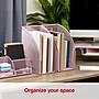 Staples Metal Mesh File Organizer, Dusty Pink, 2/Pack (ST63835)~#|#~BAA31B15-A267-4143-9EED06ADB7D948FF_sc7