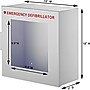 Viva Comfort AED Steel Wall Cabinet, White (99901-MK)~#|#~BAA66F92-3596-4FA0-85C052B61968CF57_sc7