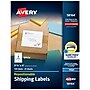 Avery Repositionable Inkjet Shipping Labels, 3-1/3" x 4", White, 6 Labels/Sheet, 25 Sheets/Box (58164)~#|#~BAC80575-A4E7-41EE-955081E7C19C3815_sc7