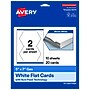 Avery Geo Integrated Cards, Matte White, 10/Pack (19479398903)~#|#~BAD02462-687A-41ED-8974346F4FD4EA38_sc7