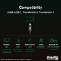 Plugable USB4 EPR 3.3' USB-C Power Cable, 240W, Black (USB4-240W-1M)~#|#~BAD5CA2F-BDC9-4431-B96343C37E629D73_sc7