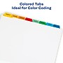 Avery Index Maker Paper Dividers with Print & Apply Label Sheets, 8 Tabs, Multicolor, 5 Sets/Pack (11419)~#|#~BAF967B5-2C20-4BC5-9DED78EAD9F85C35_sc7