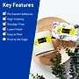 Avery Laser/Inkjet Multipurpose Rectangle Labels, 2" x 2-5/8", Neon Yellow, 600/Pack (94235)~#|#~BAFC5F39-B902-42F5-962D89269FD732E4_sc7