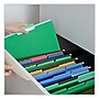 Universal File Folder, Letter Size, Green, 100/Box (UNV12302)~#|#~BB13CF63-87A6-4FEE-B0715F1F53CF1FF2_sc7