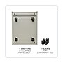 Alera 3-Drawer Mobile Vertical File Cabinet, Letter/Legal Size, Lockable, 28.25"H x 15.88"W x 19.25"D, Putty (ALEPABBFPY)~#|#~BB16928A-56FB-44A1-82DD88E130944024_sc7