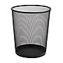 Mind Reader Metal Mesh Trash Can Without Lid, 4.4 Gallon, Black (1CIRGA-BLK)~#|#~BB2919EC-10A9-41BD-91C0800B680747CA_sc7