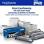 Brother TN2294PK Black/Magenta/Cyan/Yellow Standard Yield Toner Cartridges~#|#~BB6AE720-F33F-449D-9E8CB8815E906B78_sc7