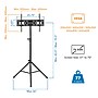 Mount-It! Metal Tripod TV Stand, Screens up to 70", Black (MI-874)~#|#~BB734C0C-0CB9-444B-A340DA395EA966D7_sc7