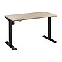 Bush Business Furniture Move 40 Series 48"W Electric Adjustable Standing Desk, Natural Elm/Black Powder Coat (M4S4824NEBK)~#|#~BB8052AD-2B7B-4AC7-9A4448E2D3AC17FF_sc7