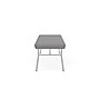 Lesro Mystic 3-Seat Bench, Chambray Grey/Silver (MG3001.SSV-01CHGY)~#|#~BB85F707-16E3-4A0F-80E32C83782540FC_sc7