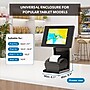 Mount-It! Adjustable Anti-Theft Tablet Kiosk with Printer Shelf, Black (MI-3883B_G10)~#|#~BBB5E0DB-C5D3-48F5-9E8FE8E0A2DC032E_sc7