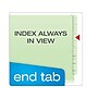 Pendaflex 30% Recycled Pressboard Classification Folder, 2-Divider, 2.5" Expansion, Legal, Light Green, 10/Box (23324R)~#|#~BBBF3B0D-9A00-410C-A9BB960B3268B1F1_sc7
