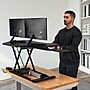 VersaDesk PowerPro 36"W Electric Adjustable Standing Corner Desk Converter, Black (VT77136330101)~#|#~BBC5C8F6-C7E5-4C1F-8C34D010073F47E3_sc7