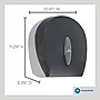 Georgia-Pacific Jumbo Jr. Toilet Paper Dispenser, Translucent Smoke (59009)~#|#~BBC71762-01FC-4DAA-B817A4BF0C5EFF59_sc7