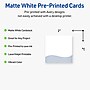 Avery Colorful Design Matte Blank Card, White, 120/Pack (S00-EV3)~#|#~BBCB616D-C3A7-4E41-BBD3E2FDDD8487CA_sc7