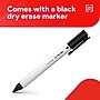 TRU RED Melamine Whiteboard | Large Dry Erase Board for Wall, White Board with Gray Frame, 8ft x 4 ft, 1 Black Marker Included~#|#~BBD40045-58ED-4B0C-B4EDCDC980E453F8_sc7