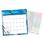 2025-2026 Plato Crackled Blush 12" x 12" Academic Monthly Wall Calendar (9798330707003)~#|#~BBF9D091-3328-422C-AFB2E45D3BC6308E_sc7