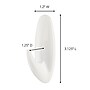 Command Medium Designer Hooks, 3 lb., White, 2/Pack (17081ES)~#|#~BBF9EBEB-E5E3-487A-BE7E9395BD64D3C3_sc7
