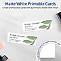 Avery Business Cards, 1" x 3", Matte White, 800/Box (95284)~#|#~BC0207E5-A1B3-489B-9796BBA08685733E_sc7