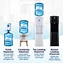 Primo Water Bottom Loading Pro Plus Hot and Cold Water Dispenser, Black/Silver (601090-C)~#|#~BC1EC4C1-789F-4143-996A38C1B3399E48_sc7