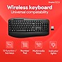Staples TECH Wireless Comfort Keyboard, Quiet Typing, USB Receiver for PC and Laptop, Black~#|#~BC272046-CCD3-41C7-B025689ED7FB0156_sc7