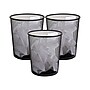 Mind Reader Metal Mesh Trash Can, 4.5 Gallon, Black, 3/Pack (3CGARB-BLK)~#|#~BC492F02-ABBB-48FF-AFCD405CED53FDF6_sc7