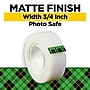 Scotch Magic Invisible Clear Tape Refill, 0.75" x 27.77 yds., 1" Core, Clear, 6 Rolls/Pack (810-K6)~#|#~BC5C904E-4F49-4B0D-B2ECF611C137C37C_sc7