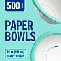 Perk Heavy Duty Paper Bowls, 20 oz., 500/Carton (CT63701)~#|#~BC633C5D-21A2-4515-93D612491A39709C_sc7