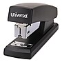 Universal Economy Half-Strip Stapler, Fastening Capacity 12 Sheets/20 lb., Black~#|#~BC7D4517-11A8-4191-99E0814768994284_sc7
