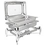 MegaChef 9.5 Qt Stainless Steel Chafing Dish, 935122015M~#|#~BC7E648C-928E-4E5E-BC198D21EDFA3B9C_sc7