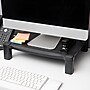 Mind Reader Adjustable Plastic Monitor/Laptop Stand, Black (PLMONST-BLK)~#|#~BC8B2623-A760-4830-BFA3854F0D535C28_sc7