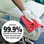 Rubbermaid HYGEN Microfiber Cleaning Rags, 16" x 16", Red, 12 Rags/Pack (FGQ62000RD00)~#|#~BCAD34CA-BC51-4986-96F03D1B34FC0CCA_sc7