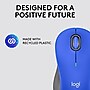 Logitech Signature M550 L Wireless Ergonomic Ambidextrous Optical Mouse, Blue (910-006794)~#|#~BCB3A99B-4DA6-4C10-A09D90BF9E985049_sc7