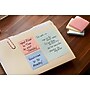Post-it Greener Recycled Notes, 4" x 6", Sweet Sprinkles Collection, Lined, 100 Sheet/Pad, 5 Pads/Pack (6605PKRPA)~#|#~8029EAD1-4390-465E-885A0C763825F535_sc7