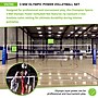Champion Sports Olympic Power Volleyball Net, White/Black (VN700)~#|#~BCDF0168-780E-456E-84CC422484243615_sc7