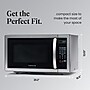 Farberware Classic 1.1 Cu. Ft. Countertop Microwave, Stainless Steel (FMO11AHTBKB)~#|#~BCED8B10-07FD-44C0-B18134C8F435F0B9_sc7