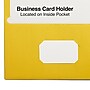 Staples Smooth 2-Pocket Paper Folder, Yellow, 25/Box (27538-CC)~#|#~BCF84B0B-4125-4254-A7EB9024DE1222F7_sc7