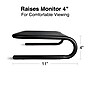 Staples TECH Standard Monitor Stand, Up to 27" Monitor, Black (35548)~#|#~BCFC42A6-1912-4378-90B49A360A93E4F3_sc7