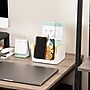 Mind Reader 5-Compartment Plastic Desk Organizer, White (SLORG-WHT)~#|#~BD08B99F-7951-4C71-809B3686714603A0_sc7