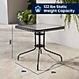 Flash Furniture Lila 28'' Square Table with 4 Rattan Stack Chairs, Gray (TLH073SQ037GY4)~#|#~BD1418C5-FA2E-4BF5-9240D316DE94BC70_sc7