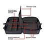 USA Gear S Series S23 Console Travel Bag for PlayStation 5, Black/Black (GRSLS23110BKWS)~#|#~BD18464F-9C89-467A-BC4C41C76BB4A803_sc7
