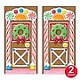 Beistle Christmas Gingerbread House Door Covers, 2/Pack (20017)~#|#~BD412994-E5FF-49BB-ACA2601BA60519D7_sc7