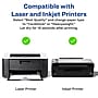 Avery Integrated Cards, 2" Dia., Glossy White, 120/Pack (95268)~#|#~BD43A199-CE2A-4337-86F97790CCC6A871_sc7