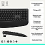 Logitech Signature Comfort Plus Combo MK880 Wireless Keyboard and Mouse Combo, Black (920-013968)~#|#~BD5133B4-0E5C-4A03-A4AC280451E45EA6_sc7