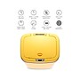 Nine Stars Plastic Sensor Trash Can, 3.2-Gallon, Yellow (DZT-12-5YL)~#|#~BD5F47C4-C3FF-4A25-B88C94688356840B_sc7