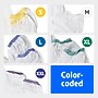Medline EMS 15mmHg Thigh High Anti-Embolism Stockings, White, Small, Regular Length, Pair (MDS160824H)~#|#~BD61C83F-DDFD-4AF9-816F0D3405847FD7_sc7