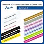 Brother P-touch TZe-231 Laminated Label Maker Tape, 1/2" x 26-2/10', Black on White, 4/Pack (TZe-2314PKB)~#|#~BD640C88-08F6-4D50-998A8C8CC7E91ADF_sc7