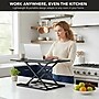 Mount-It! 32" W Rectangular Adjustable Metal Standing Desk Converter, Black (MI-7929BLK)~#|#~BD788ED3-886B-401F-8C73E81CEC30EC96_sc7